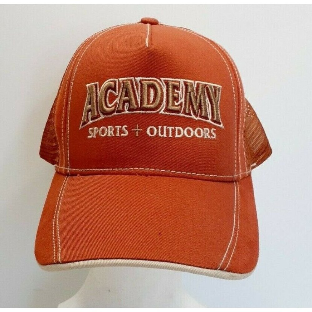 Academy Sports + Outdoors Trucker Cap Adjustable Back Burnt Orange